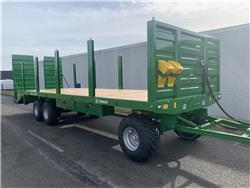 Tinaz 12 tons maskintrailer 8.50 meter lad, Agriculture