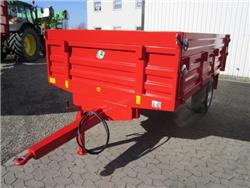Tinaz 3,5 tons bagtipvogn med 25 cm sider, Tip Trailers, Agriculture