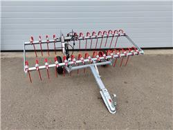 KT GÅRDSPLADSRIVE 1,5M Inkl. kuglekobling og elektris, Trucks and Trailers