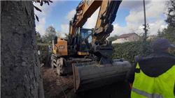 Caterpillar M318F, Wheeled Excavators, Construction Equipment