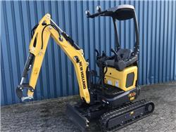 New Holland E14D Roll-bar minigraver, Mini Excavators <7t (Mini Diggers), Construction Equipment