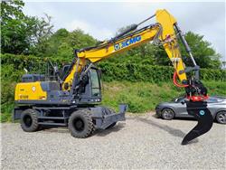 XCMG xe160w, Wheeled Excavators, Construction Equipment