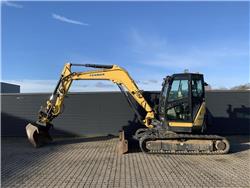 Yanmar ViO80 Engcon tiltrotator, hydraulisk Hydremafæste, Construction Equipment