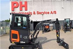 Eurocomach 22 SR NY PRIS / DEMO M/COMPACT TILT CTR2 HYD.SKIFT, Mini Excavators <7t (Mini Diggers), Construction Equipment