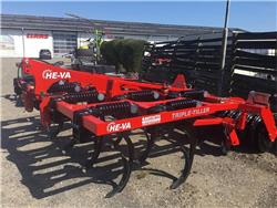 He-Va Trippel Tiller 3,5 m. / V-profilering 600 mm., Agriculture