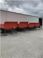[Other] MI Tip  Entreprenørvogn 12 tons, Tip Trailers, Agriculture