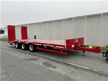 MAC 3 akslet maskintrailer Nedsat Kr. 30000,00, Utility Trailers, Agriculture