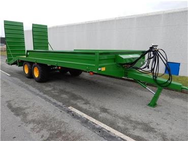 Tinaz 12 tons maskintrailer med 30 cm sider, Utility Trailers, Agriculture