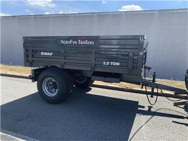 Tinaz 3,5 tons bagtipvogn GOLF EDITION, Tip Trailers, Agriculture