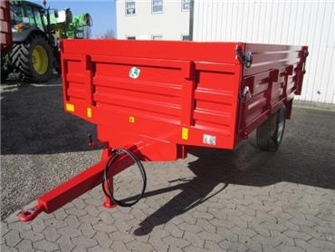 Tinaz 3,5 tons bagtipvogn med 25 cm sider, Tip Trailers, Agriculture