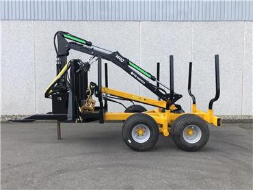 CUSHMAN SHUTTLE 4G, Forest trailers, Forestry Equipment