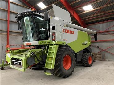 CLAAS LEXION 660 9 mtr. Vario  og GpS styring, Combine Harvesters, Agriculture