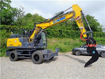 XCMG xe160w, Wheeled Excavators, Construction Equipment