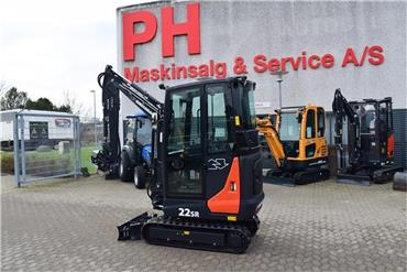 Eurocomach 22 SR COMPACTTILT ROTATOR, SMØRESYSTEM, Mini Excavators <7t (Mini Diggers), Construction Equipment