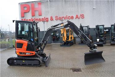 Eurocomach 25 ZT COMPACTTILT ROTATOR CTR3, SMØRESYSTEM, Mini Excavators <7t (Mini Diggers), Construction Equipment