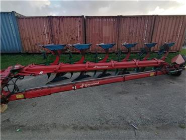 Kverneland PB100 6 furet Krop 9 underplov, Reversible ploughs, Agriculture