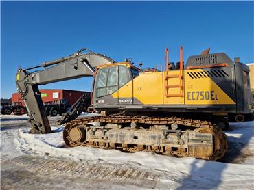 Volvo EC750EL, Crawler Excavators, Construction Equipment