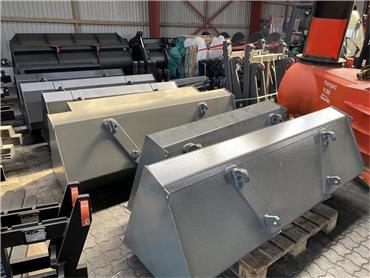 Limas Ny 1,5m Alm. skovl med Euro, Buckets, Construction Equipment