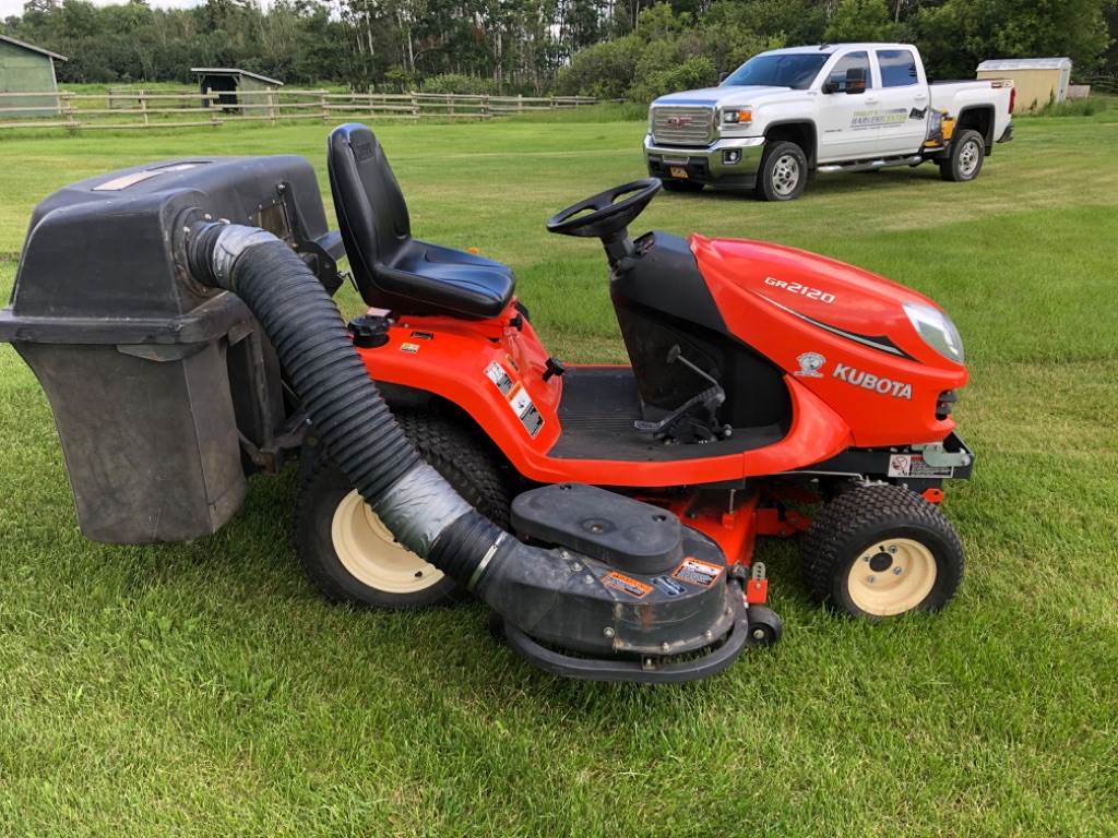 Kubota GR2120, Riding mowers, Agriculture