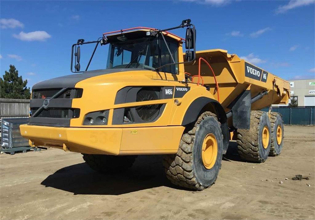 Volvo A45G, Articulated Dump Truck, Construction