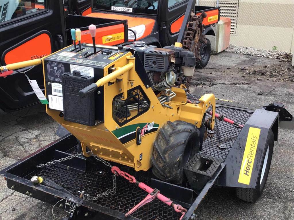 Vermeer RTX100, Trencher, Construction