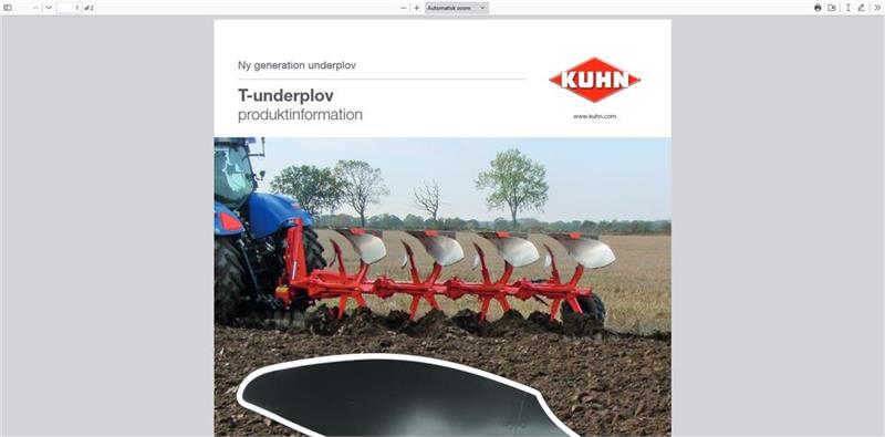 Kuhn T-underplove (NYE) 6 sæt, Other Trucks, Trucks and Trailers