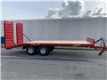 Tinaz 12 tons maskintrailer med hydrauliske bredde rampe, Agriculture