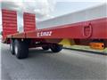 Tinaz 12 tons maskintrailer med hydrauliske bredde rampe, Agriculture