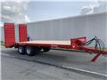 Tinaz 12 tons maskintrailer med hydrauliske bredde rampe, Agriculture