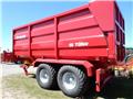 Tinaz 16 tons bagtipvogne, Tip Trailers, Agriculture