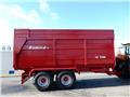 Tinaz 18 tons bagtipvogne med 50 cm ekstra sider, Tip Trailers, Agriculture