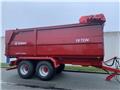 Tinaz 18 tons bagtipvogne med skydepresenning, Tip Trailers, Agriculture