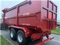 Tinaz 18 tons bagtipvogne med skydepresenning, Tip Trailers, Agriculture