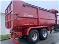 Tinaz 18 tons bagtipvogne med skydepresenning, Tip Trailers, Agriculture