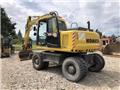 Komatsu PW130ES-6K, Wheeled Excavators, Construction Equipment