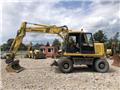 Komatsu PW130ES-6K, Wheeled Excavators, Construction Equipment