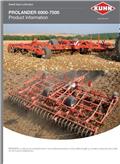 Kuhn Prolander 6000 Hydraulik dybde justering fra kabin, Agriculture