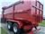 Tinaz 18 tons bagtipvogne med skydepresenning, Tip Trailers, Agriculture