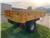 Tinaz 3,5 tons bagtipvogn Gul, Tip Trailers, Agriculture