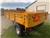 Tinaz 3,5 tons bagtipvogn Gul, Tip Trailers, Agriculture