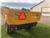 Tinaz 3,5 tons bagtipvogn Gul, Tip Trailers, Agriculture