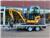 XCMG Xe20e med trailer, Mini Excavators <7t (Mini Diggers), Construction Equipment